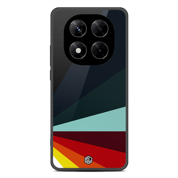 Retro Stripes Series Soft Phone Case - Metal Case - Design 1 - Xiaomi Redmi Note 14 Pro 4G