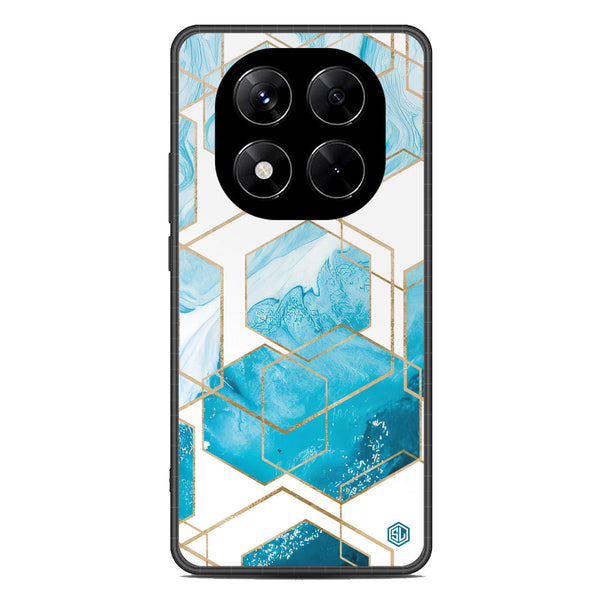 Stylish Marble Series Soft Phone Case - Metal Case - Design 1 - Xiaomi Redmi Note 14 Pro 5G