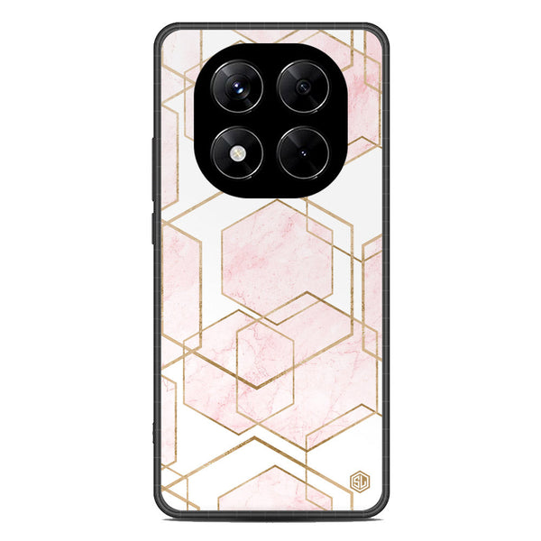 Stylish Marble Series Soft Phone Case - Metal Case - Design 3 - Xiaomi Redmi Note 14 Pro 4G