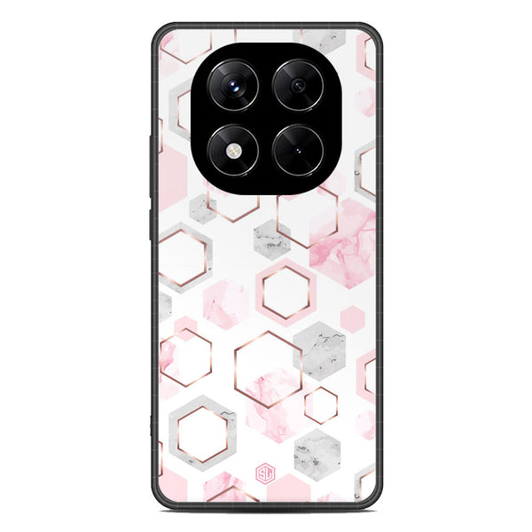 Stylish Marble Series Soft Phone Case - Metal Case - Design 4 - Xiaomi Redmi Note 14 Pro 5G