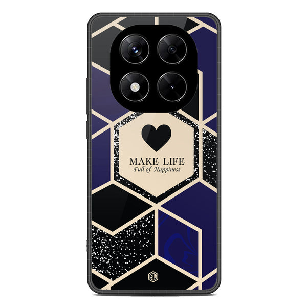 Happiness Series Soft Phone Case - Metal Case - Design 1 - Xiaomi Redmi Note 14 Pro 5G