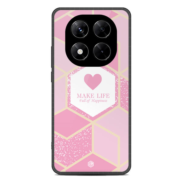 Happiness Series Soft Phone Case - Metal Case - Design 3 - Xiaomi Redmi Note 14 Pro 5G