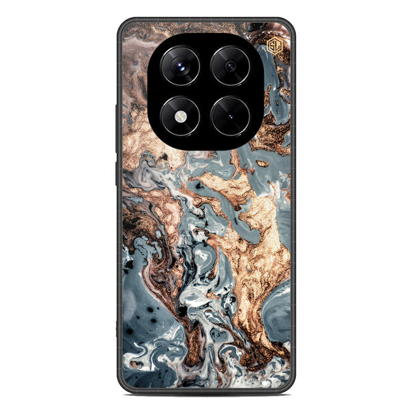Marble Series Soft Phone Case - Metal Case - Design 5 - Xiaomi Redmi Note 14 Pro 5G