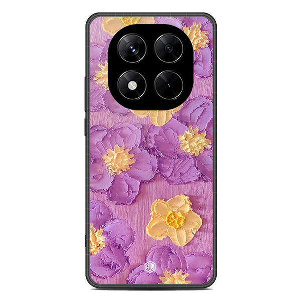Floral Series Soft Phone Case - Metal Case - Design 8 - Xiaomi Redmi Note 14 Pro 4G