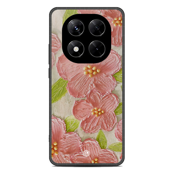 Floral Series Soft Phone Case - Metal Case - Design 9 - Xiaomi Redmi Note 14 Pro 4G