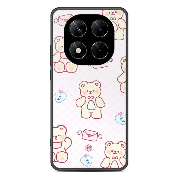 Cute Korean Design Series Soft Phone Case - Metal Case - Design 3 - Xiaomi Redmi Note 14 Pro 4G