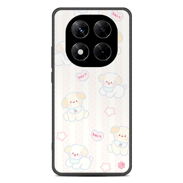 Cute Korean Design Series Soft Phone Case - Metal Case - Design 5 - Xiaomi Redmi Note 14 Pro 4G
