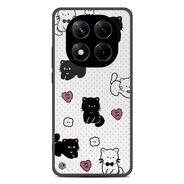 Cute Korean Design Series Soft Phone Case - Metal Case - Design 6 - Xiaomi Redmi Note 14 Pro 4G