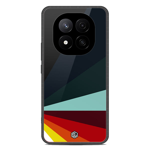 Retro Stripes Series Soft Phone Case - Metal Case - Design 1 - Xiaomi Redmi Note 14 Pro Plus 5G