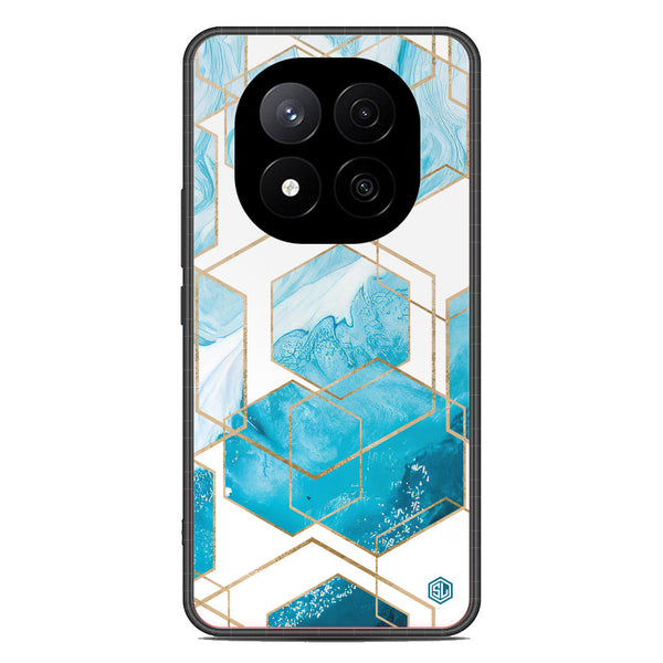 Stylish Marble Series Soft Phone Case - Metal Case - Design 1 - Xiaomi Redmi Note 14 Pro Plus 5G
