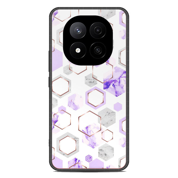 Stylish Marble Series Soft Phone Case - Metal Case - Design 5 - Xiaomi Redmi Note 14 Pro Plus 5G