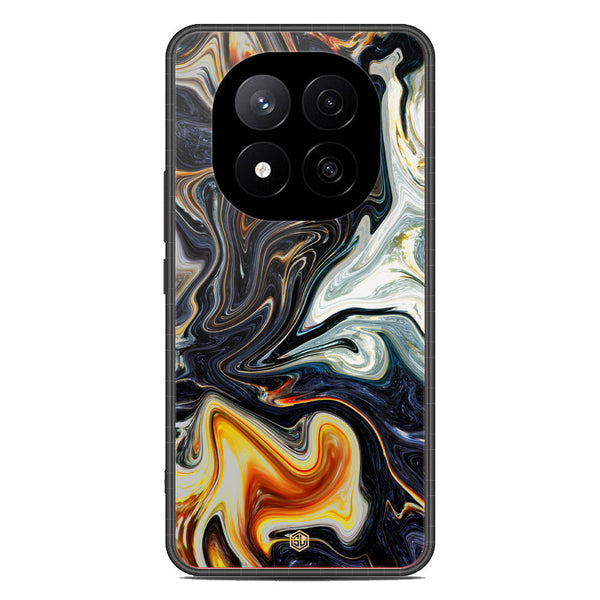 Marble Series Soft Phone Case - Metal Case - Design 1 - Xiaomi Redmi Note 14 Pro Plus 5G