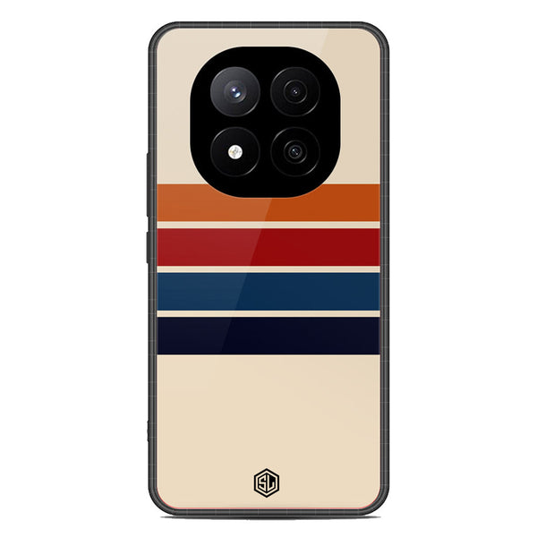 Retro Stripes Series Soft Phone Case - Metal Case - Design 3 - Xiaomi Redmi Note 14 Pro Plus 5G