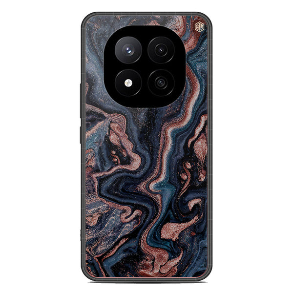 Marble Series Soft Phone Case - Metal Case - Design 4 - Xiaomi Redmi Note 14 Pro Plus 5G