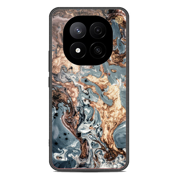 Marble Series Soft Phone Case - Metal Case - Design 5 - Xiaomi Redmi Note 14 Pro Plus 5G