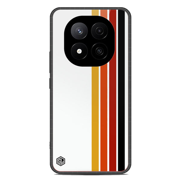 Retro Stripes Series Soft Phone Case - Metal Case - Design 4 - Xiaomi Redmi Note 14 Pro Plus 5G