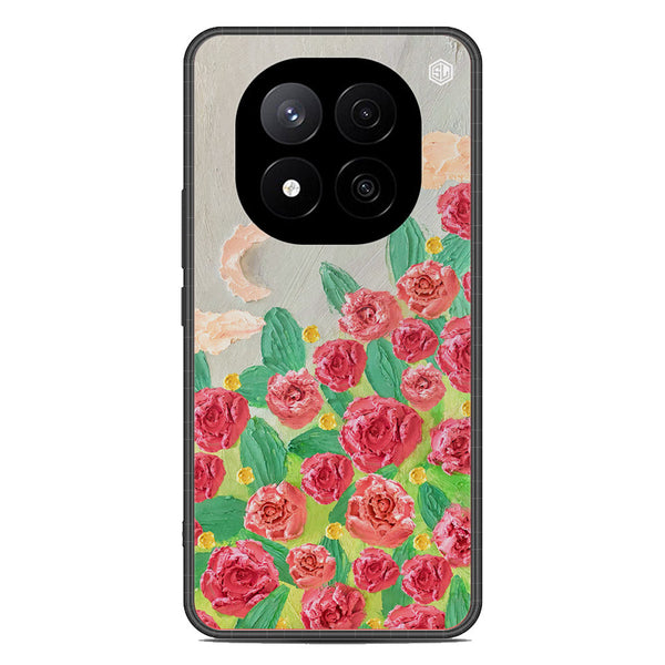 Floral Series Soft Phone Case - Metal Case - Design 10 - Xiaomi Redmi Note 14 Pro Plus 5G