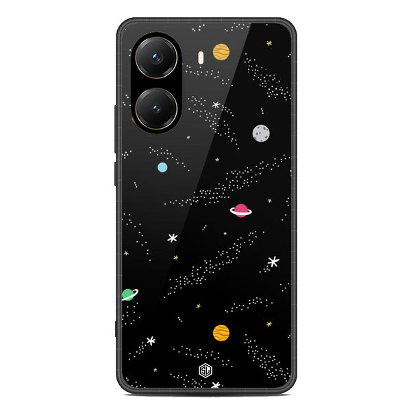 Space Series Soft Phone Case - Metal Case - Design 2 - Xiaomi Poco X7 Pro