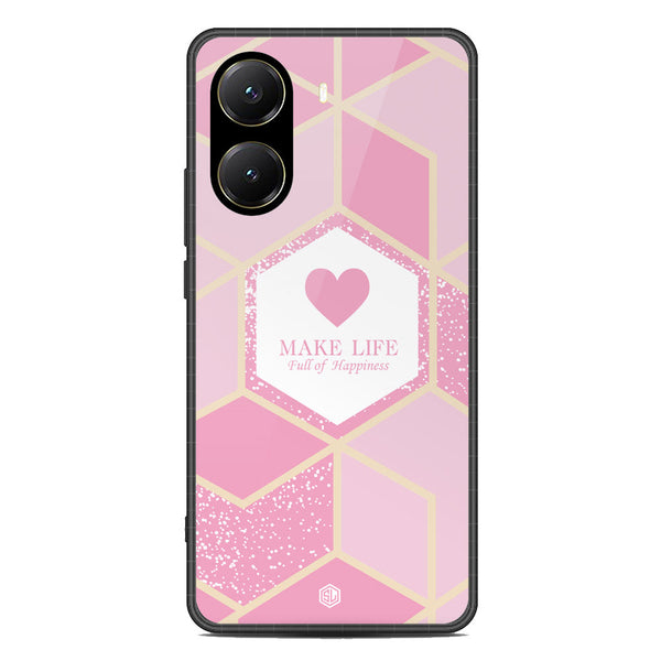 Happiness Series Soft Phone Case - Metal Case - Design 3 - Xiaomi Poco X7 Pro