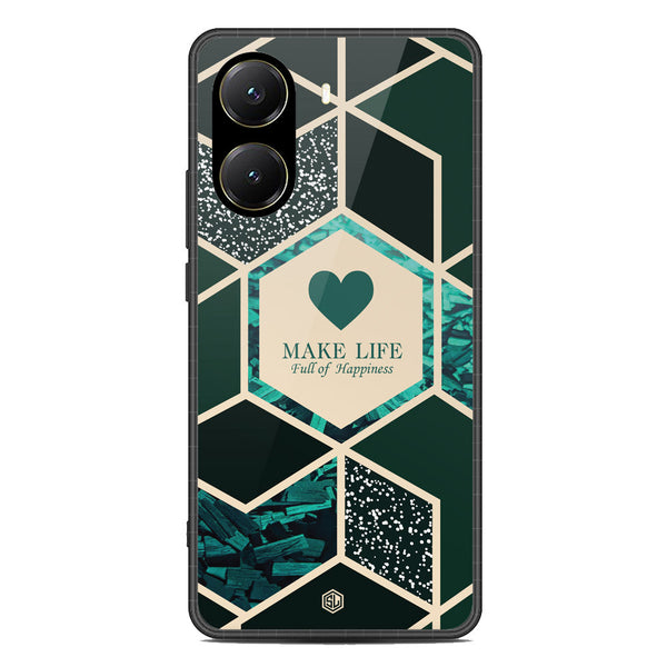 Happiness Series Soft Phone Case - Metal Case - Design 4 - Xiaomi Poco X7 Pro