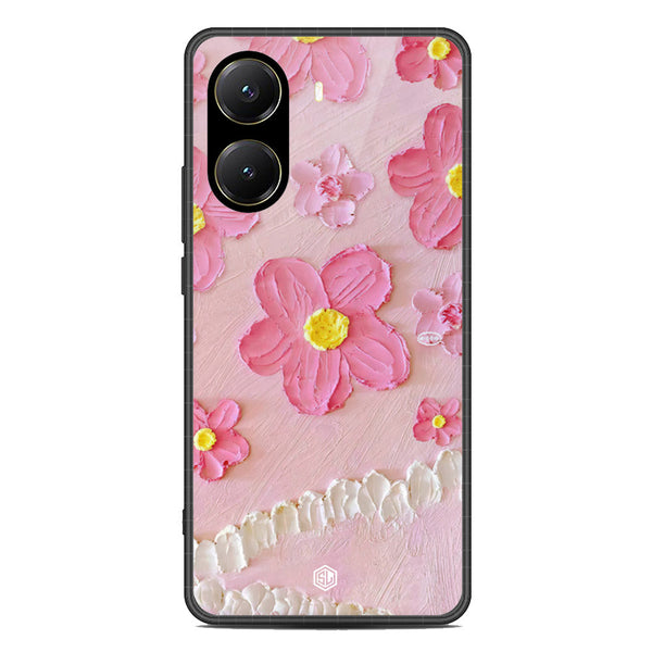 Floral Series Soft Phone Case - Metal Case - Design 2 - Xiaomi Redmi Turbo 4
