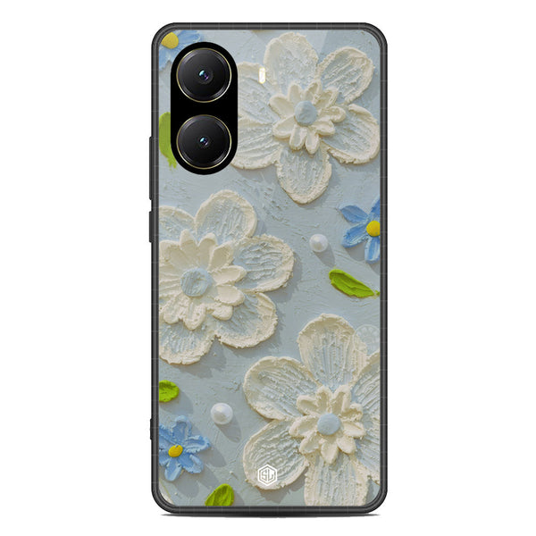 Floral Series Soft Phone Case - Metal Case - Design 3 - Xiaomi Redmi Turbo 4