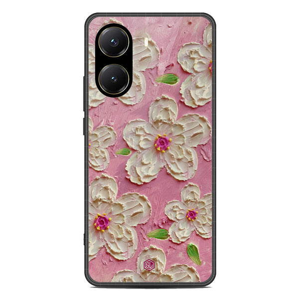Floral Series Soft Phone Case - Metal Case - Design 5 - Xiaomi Redmi Turbo 4