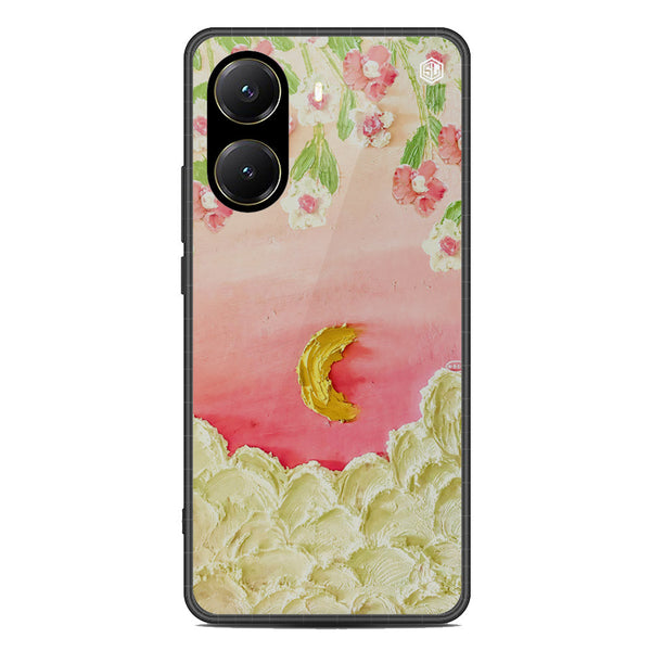 Floral Series Soft Phone Case - Metal Case - Design 7 - Xiaomi Redmi Turbo 4