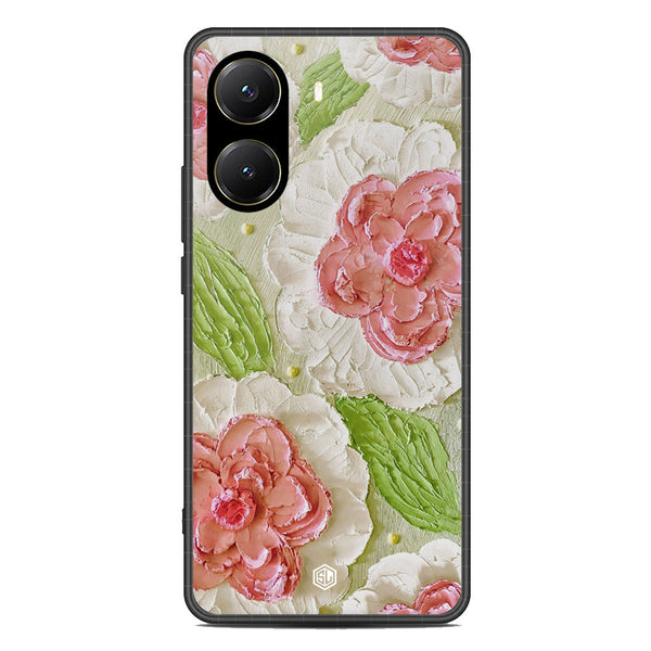 Floral Series Soft Phone Case - Metal Case - Design 13 - Xiaomi Poco X7 Pro