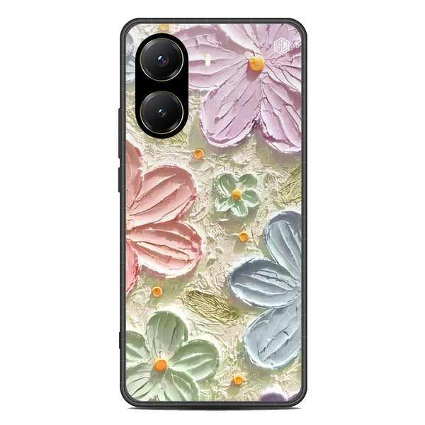 Floral Series Soft Phone Case - Metal Case - Design 15 - Xiaomi Redmi Turbo 4