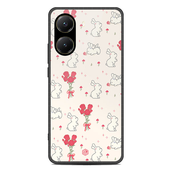 Cute Korean Design Series Soft Phone Case - Premium Glass Case - Design 6 - Xiaomi Redmi Turbo 4