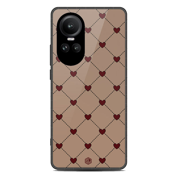 Trending Designs Series Soft Phone Case - Premium Glass Case - Design 1 - Oppo Reno 10 Pro