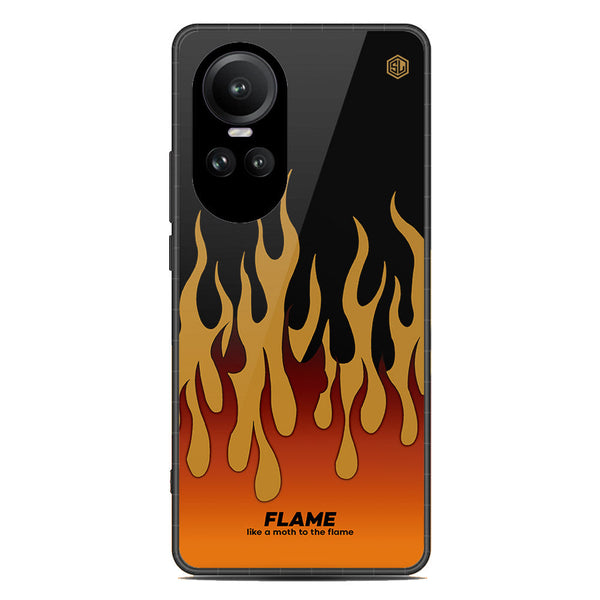 Trending Designs Series Soft Phone Case - Premium Glass Case - Design 4 - Oppo Reno 10 Pro