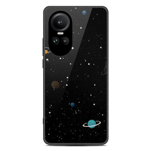 Space Series Soft Phone Case - Premium Glass Case - Design 3 - Oppo Reno 10 Pro