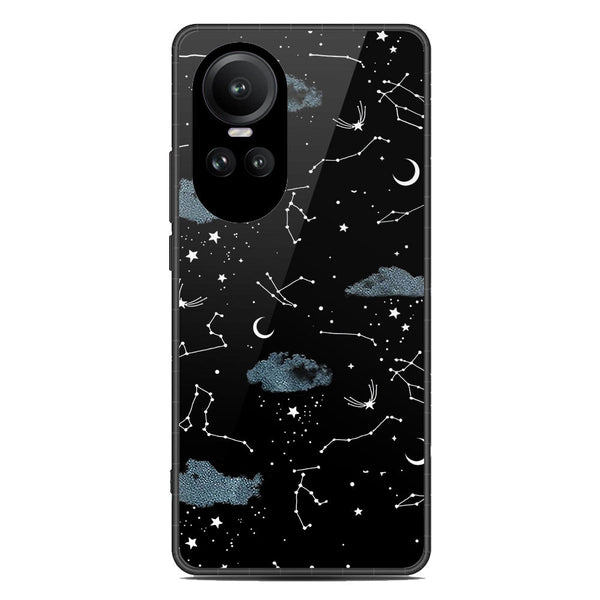 Space Series Soft Phone Case - Premium Glass Case - Design 5 - Oppo Reno 10 Pro