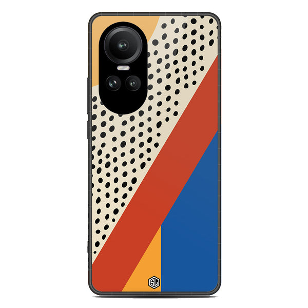 Polka Dots Series Soft Phone Case - Premium Glass Case - Design 4 - Oppo Reno 10 Pro