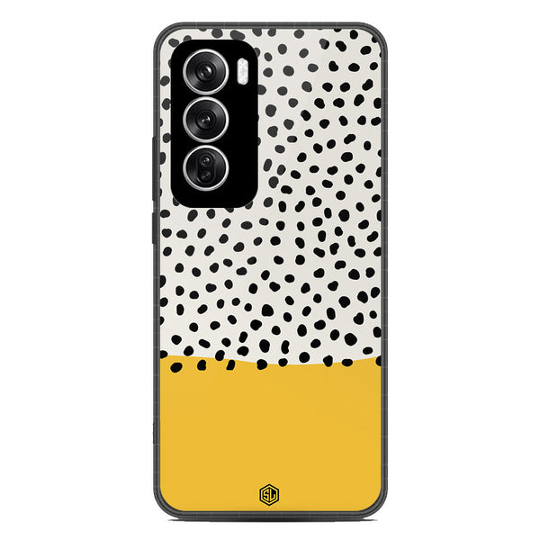 Polka Dots Series Soft Phone Case - Metal Case - Design 5 - Oppo Reno 12