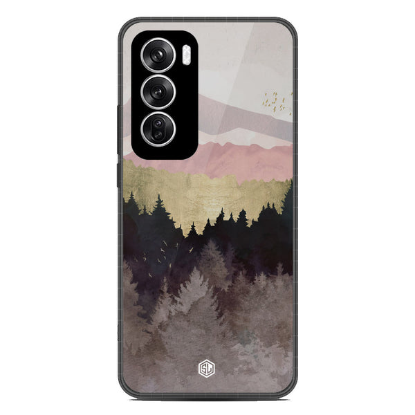 Mountains Wanderlust Series Soft Phone Case - Metal Case - Design 2 - Oppo Reno 12