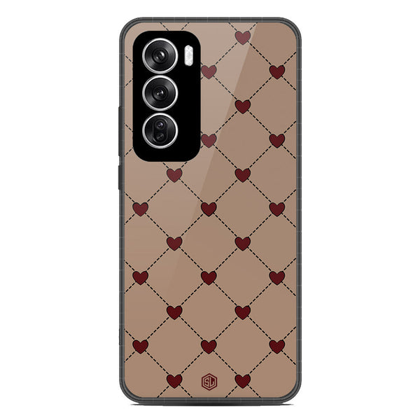 Trending Designs Series Soft Phone Case - Metal Case - Design 1 - Oppo Reno 12