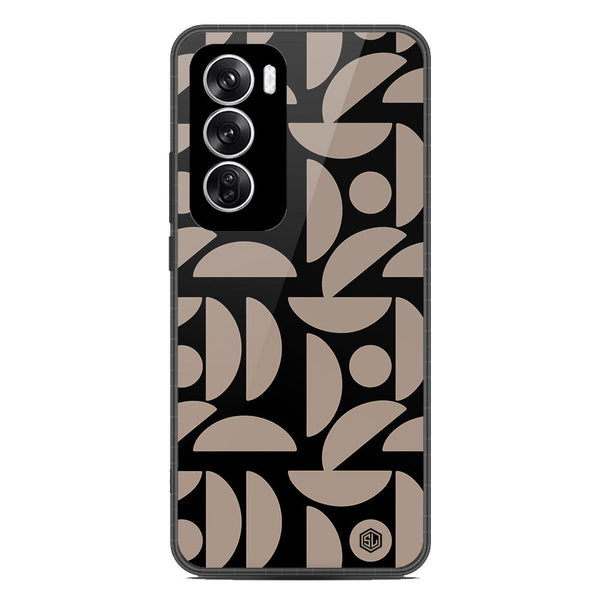Trending Designs Series Soft Phone Case - Metal Case - Design 2 - Oppo Reno 12