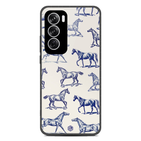 Trending Designs Series Soft Phone Case - Metal Case - Design 3 - Oppo Reno 12