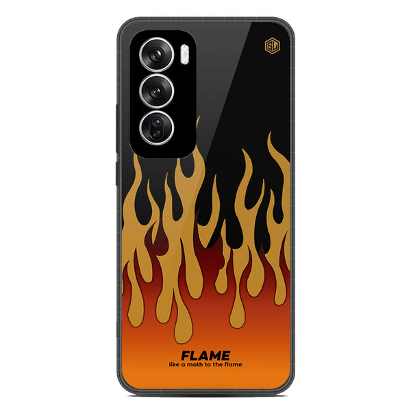 Trending Designs Series Soft Phone Case - Metal Case - Design 4 - Oppo Reno 12