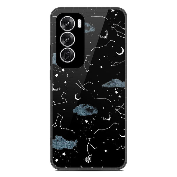 Space Series Soft Phone Case - Metal Case - Design 5 - Oppo Reno 12