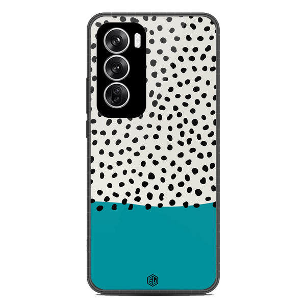 Polka Dots Series Soft Phone Case - Metal Case - Design 2 - Oppo Reno 12