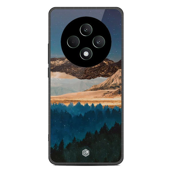 Mountains Wanderlust Series Soft Phone Case - Metal Case - Design 1 - Oppo Reno 12F