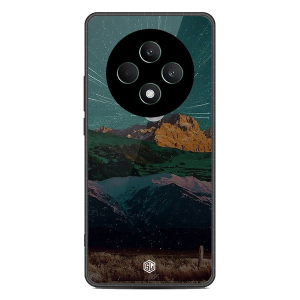 Mountains Wanderlust Series Soft Phone Case - Metal Case - Design 3 - Oppo Reno 12F