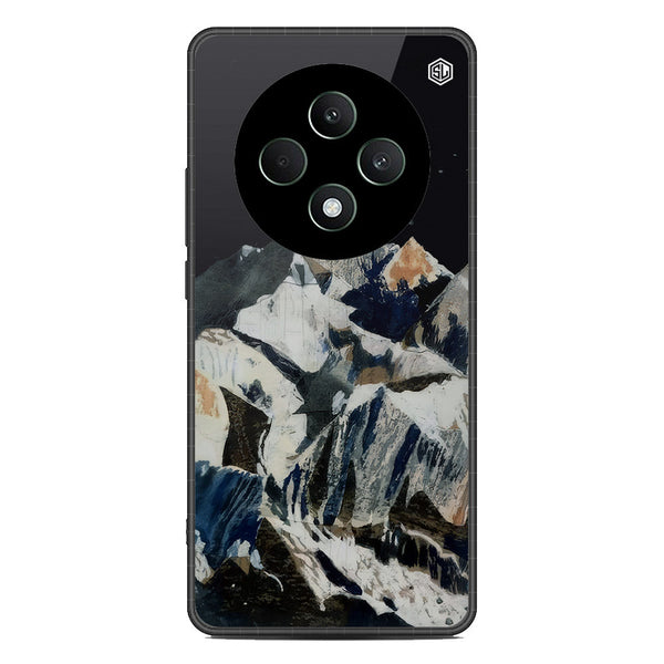 Mountains Wanderlust Series Soft Phone Case - Metal Case - Design 4 - Oppo Reno 12F 4G