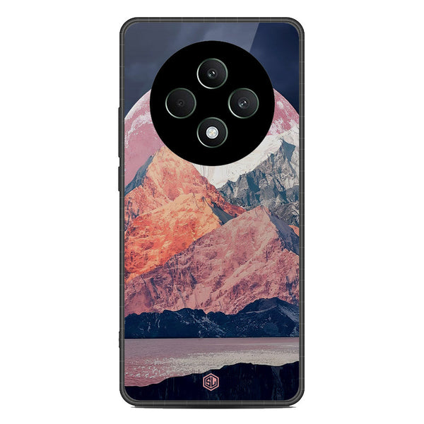 Mountains Wanderlust Series Soft Phone Case - Metal Case - Design 5 - Oppo Reno 12F