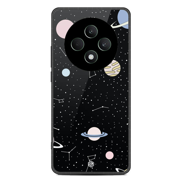 Space Series Soft Phone Case - Metal Case - Design 1 - Oppo Reno 12F