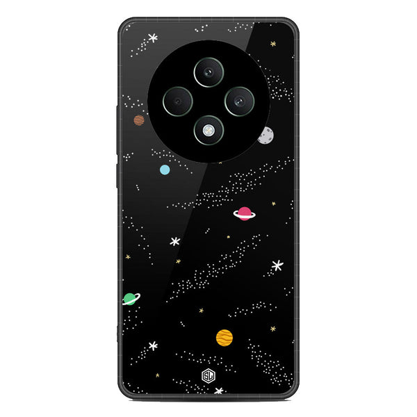 Space Series Soft Phone Case - Metal Case - Design 2 - Oppo Reno 12F